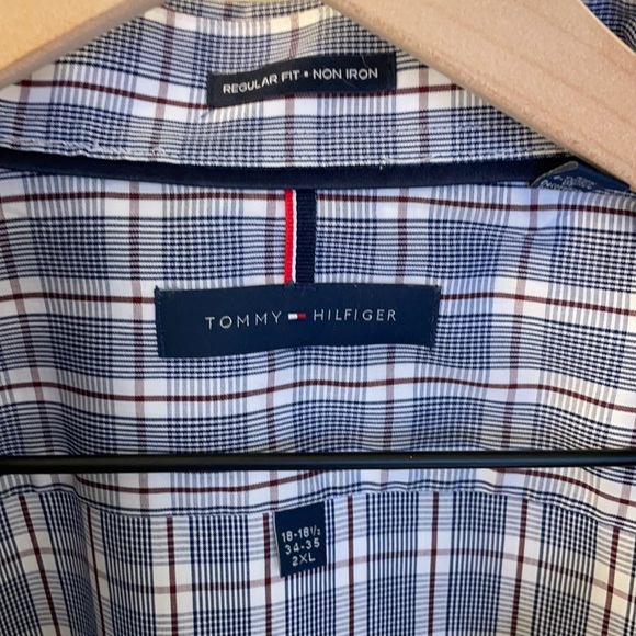 XXL Tommy Hilfiger 18-18.5 34/35 Dress Shirt - Picture 1 of 3